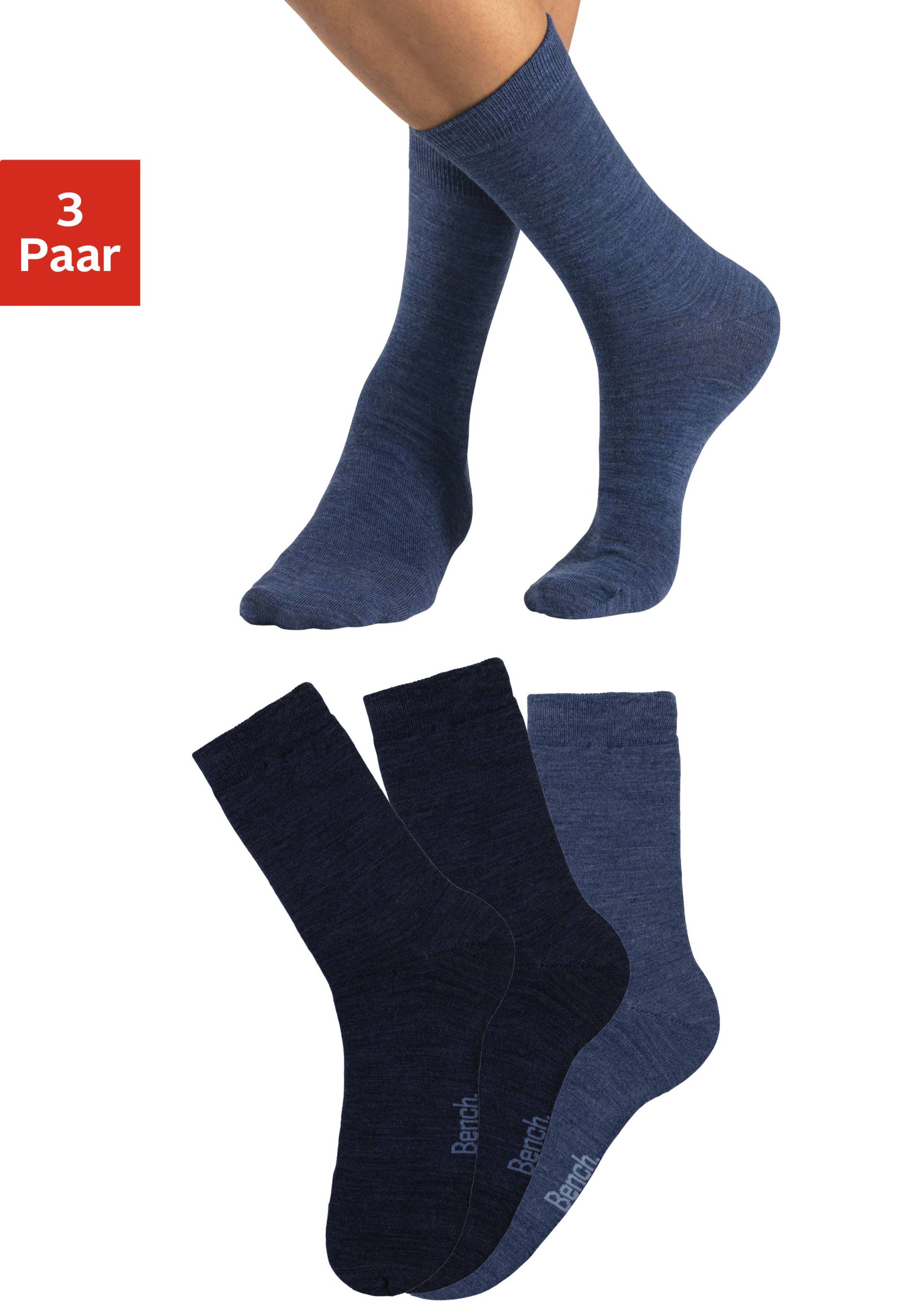 Bench. Socken, (3 Paar) von Bench.