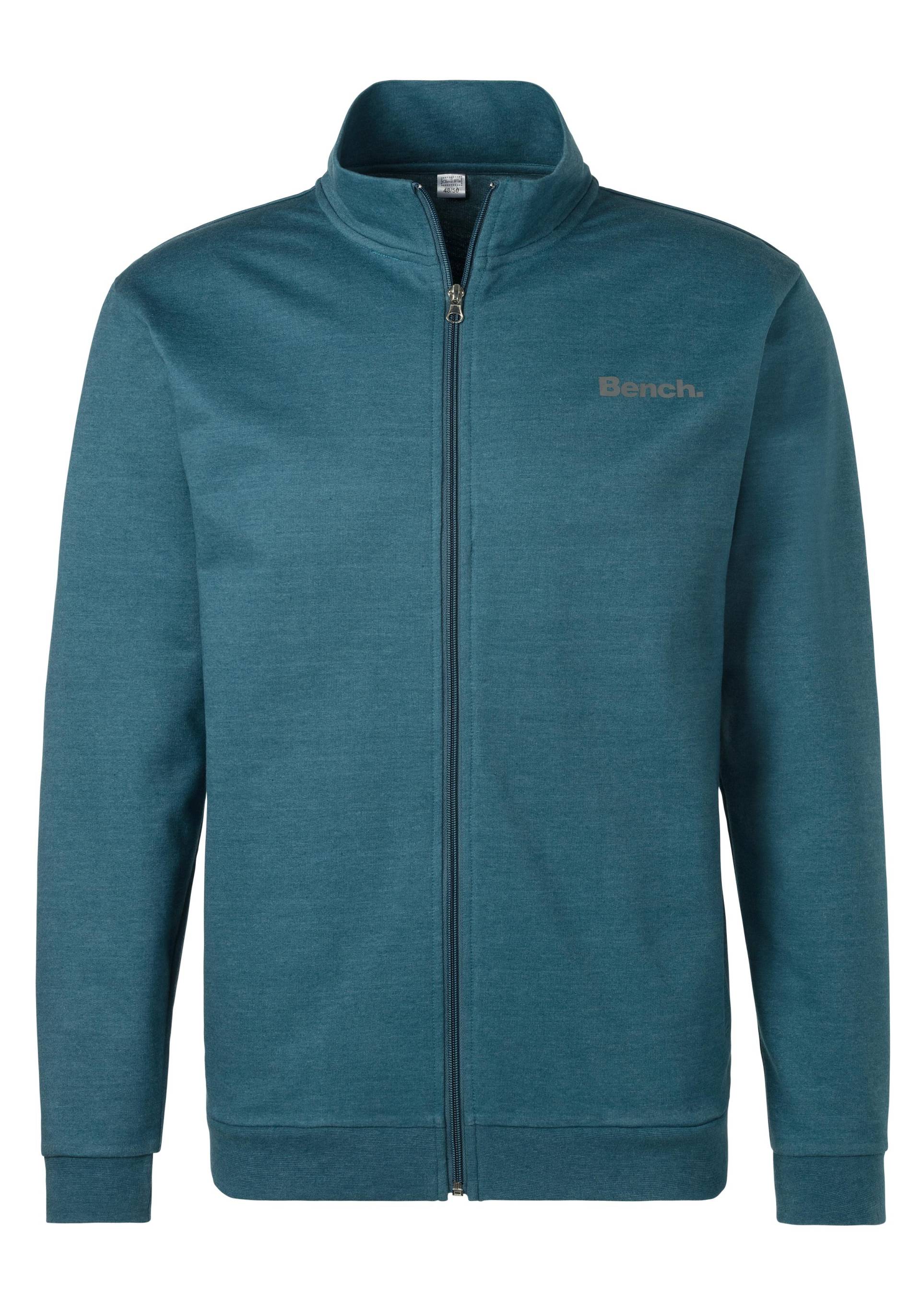 Bench. Loungewear Sweatjacke, mit seitlichen Eingrifftaschen, aus leichter und bequemer Sweatware Bench. Loungewear Sweatjacke, mit seitlichen Eingrifftaschen, aus leichter und bequemer Sweatware von Bench. Loungewear