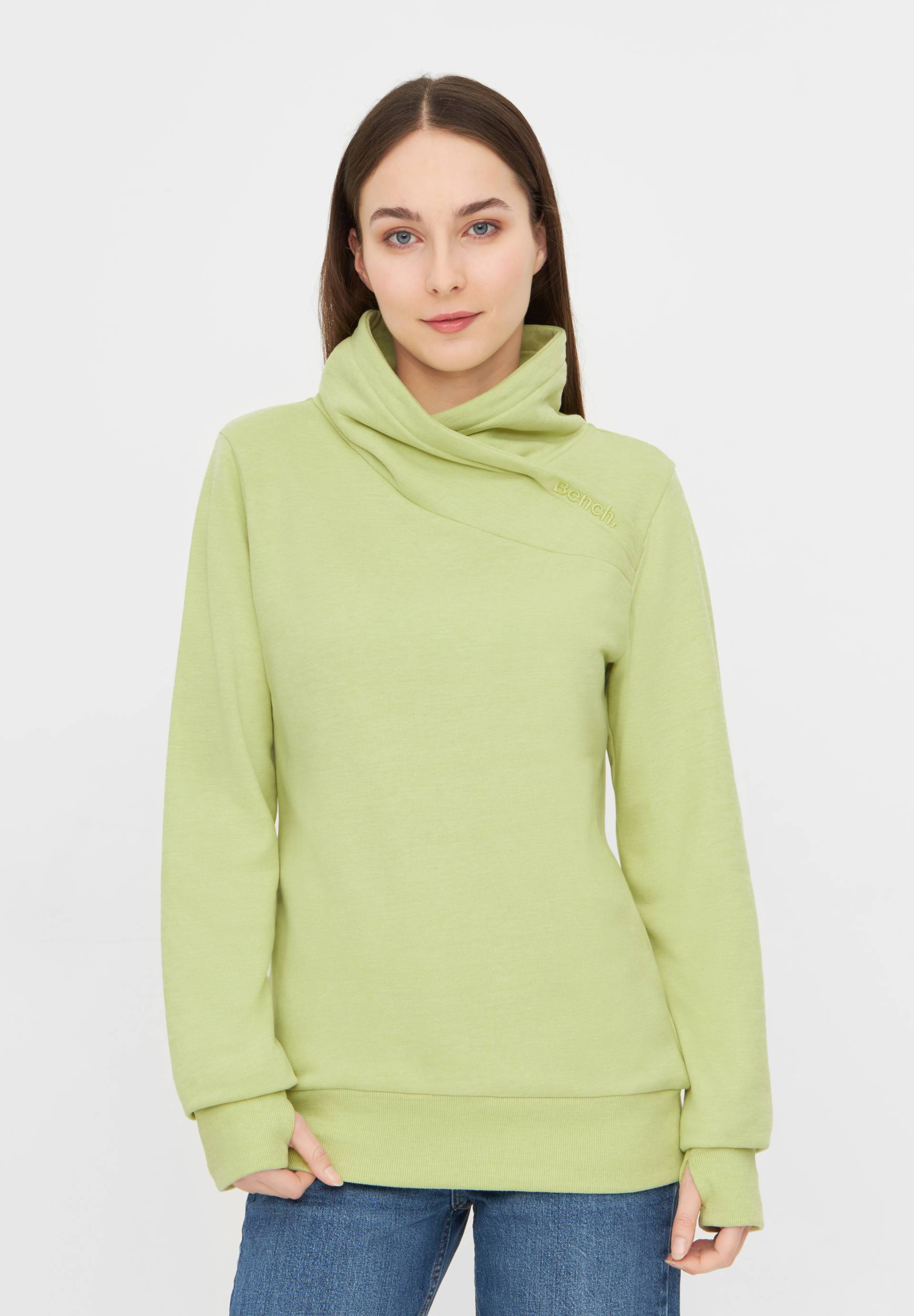 Bench. Sweatshirt »CARLA«, mit Logostickerei und Daumenlöchern Bench. Sweatshirt »CARLA«, mit Logostickerei und Daumenlöchern von Bench.