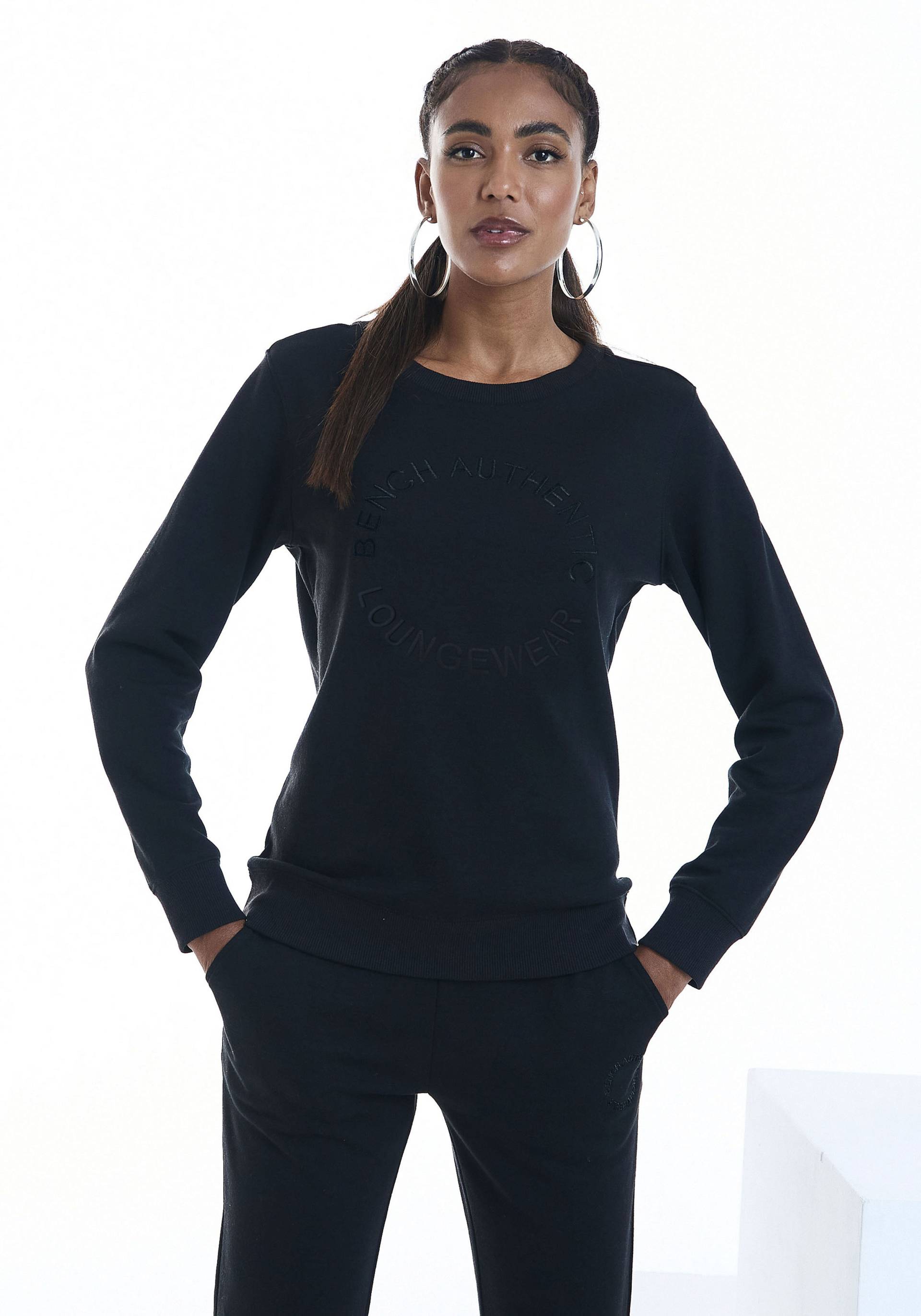 Bench. Loungewear Sweatshirt »mit Logostickerei« von Bench. Loungewear