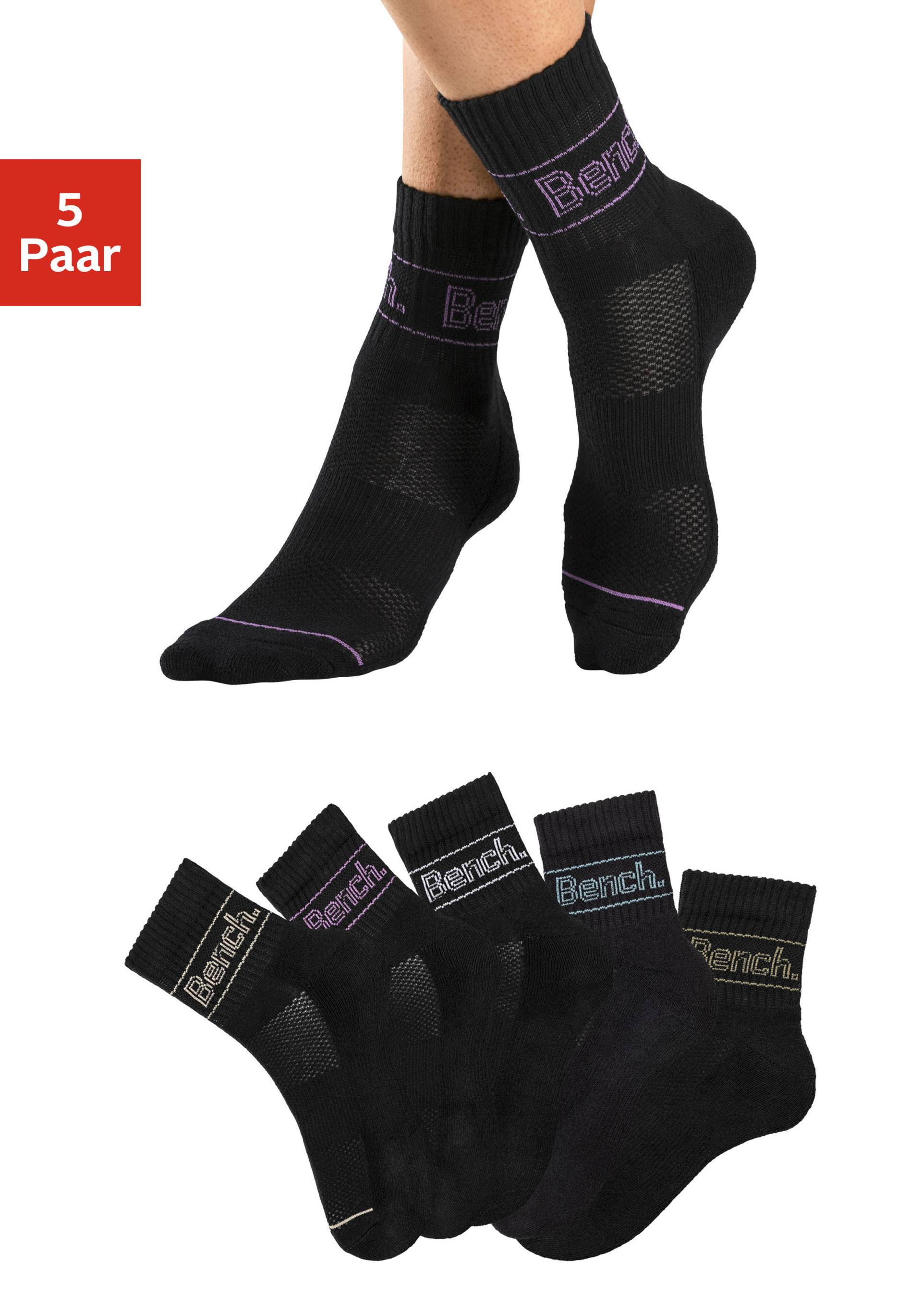 Bench. Tennissocken, (5 Paar) von Bench.