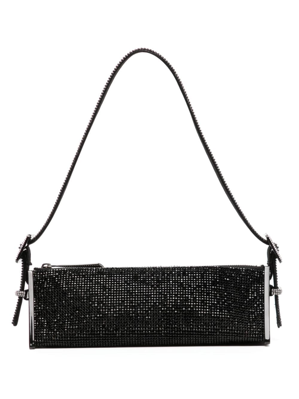 Benedetta Bruzziches Joy rhinestone-embellished shoulder bag - Black von Benedetta Bruzziches