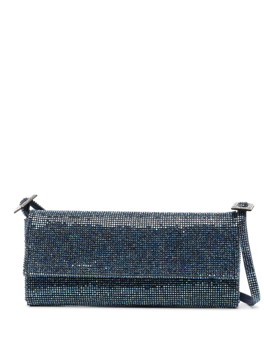 Benedetta Bruzziches Vittissima La Grande crystal-embellished crossbody bag - Blue von Benedetta Bruzziches