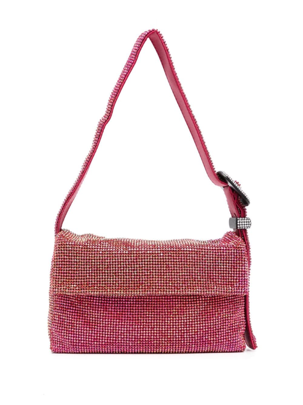 Benedetta Bruzziches Vitty La Mignon crystal-embellished shoulder bag - Red von Benedetta Bruzziches