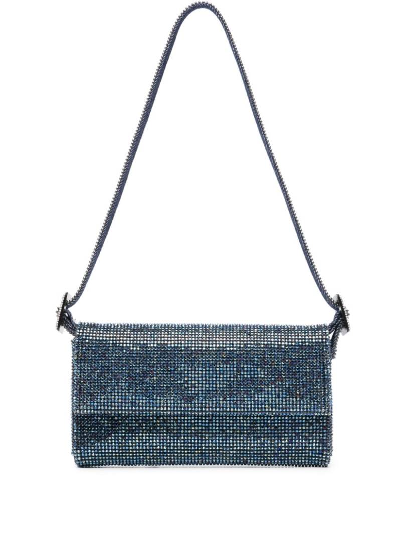 Benedetta Bruzziches Vitty La Mignon rhinestone-embellished denim bag - Blue von Benedetta Bruzziches