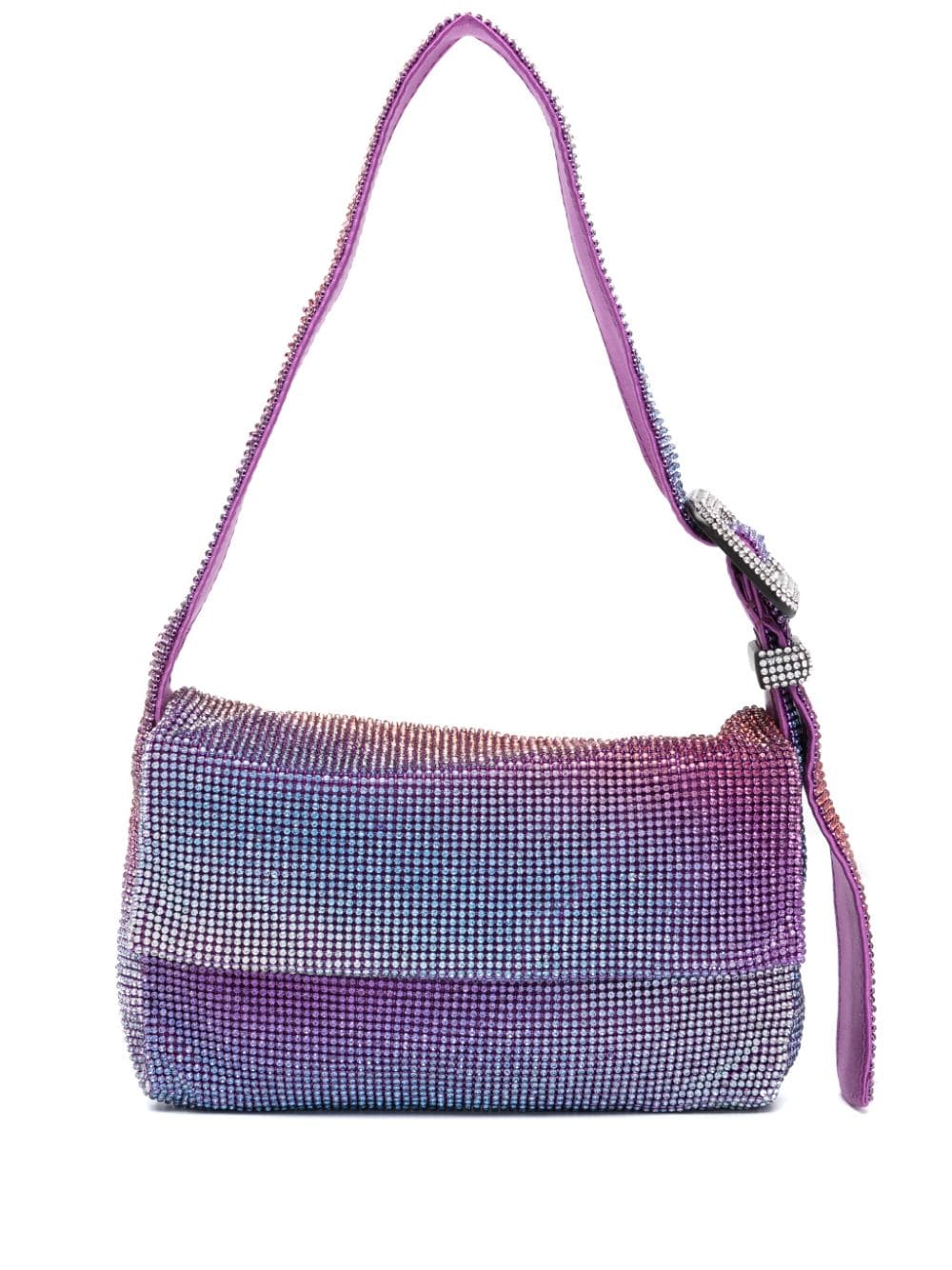 Benedetta Bruzziches Vitty La Mignon rhinestone-embellished tote bag - Purple von Benedetta Bruzziches