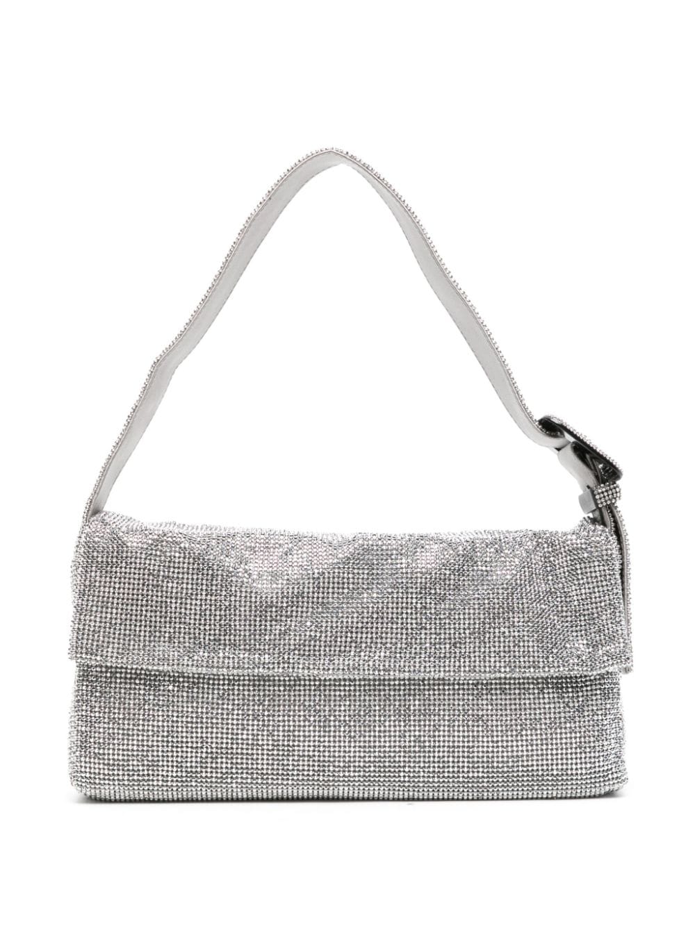 Benedetta Bruzziches Vitty rhinestoned shoulder bag - Silver von Benedetta Bruzziches