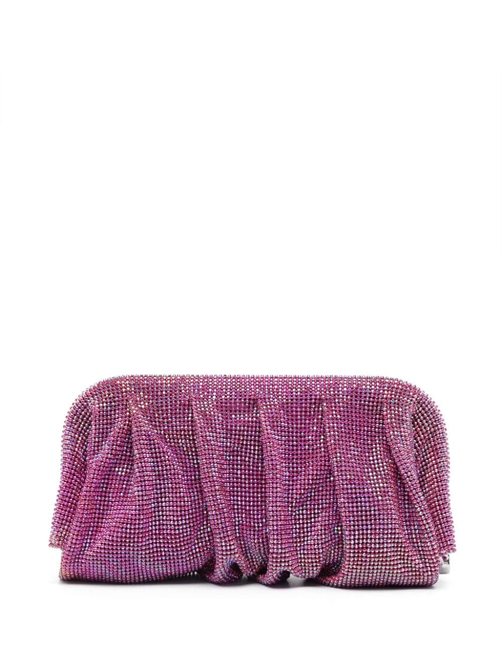 Benedetta Bruzziches rhinestone draped clutch bag - Pink von Benedetta Bruzziches
