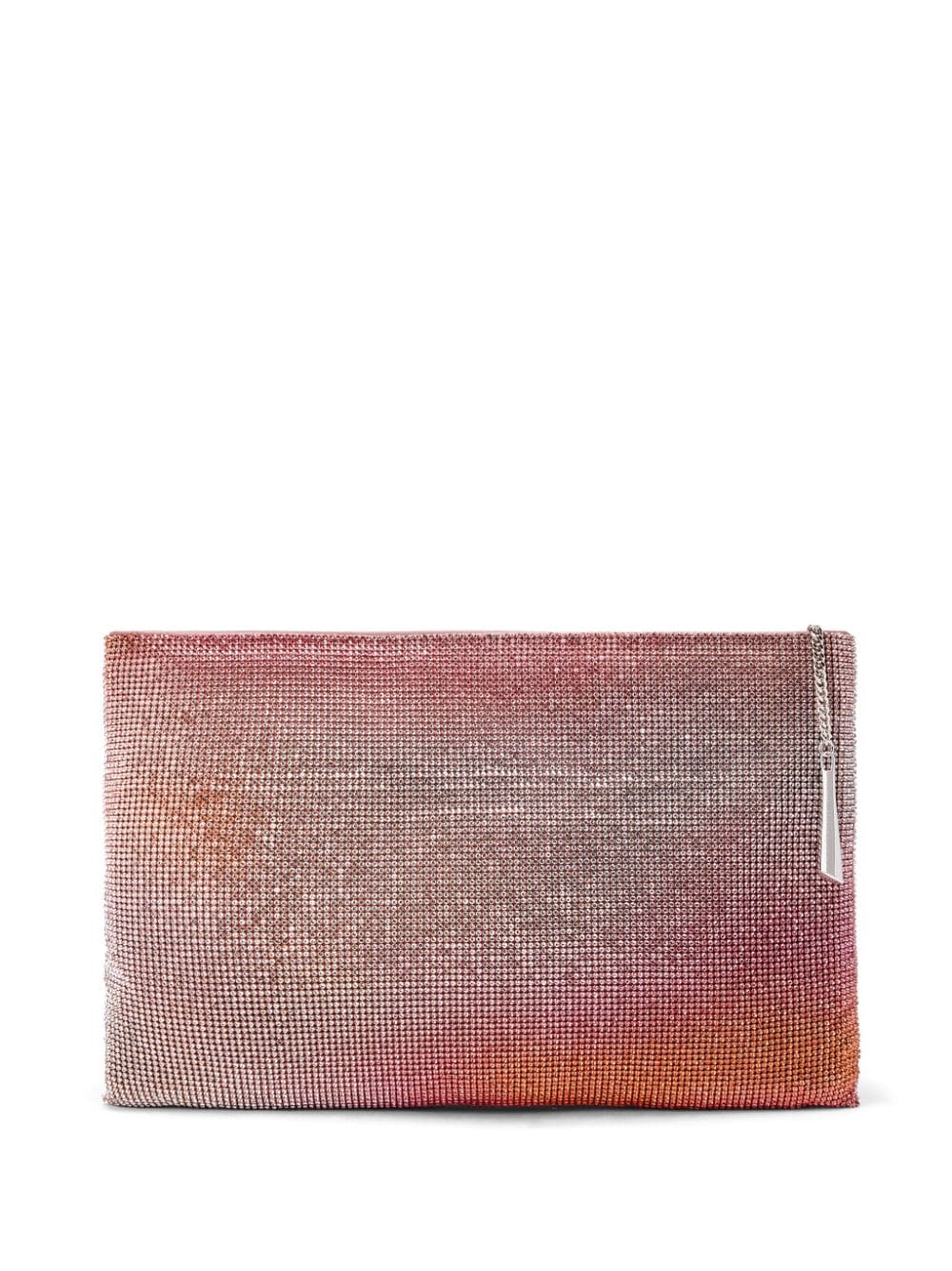 Benedetta Bruzziches rhinestone-embellished mesh clutch bag - Pink von Benedetta Bruzziches