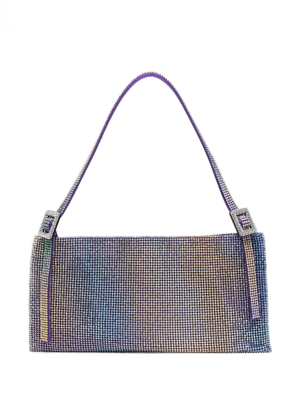 Benedetta Bruzziches rhinestone-embellished shoulder bag - Purple von Benedetta Bruzziches