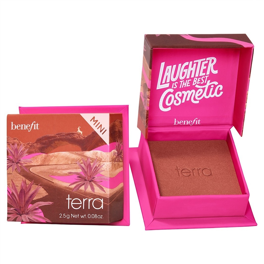 Benefit Bronzer & Blush Collection Benefit Bronzer & Blush Collection Terra in Terracotta mit Goldschimmer rouge 2.5 g Benefit Bronzer & Blush Collection Benefit Bronzer & Blush Collection Terra in Terracotta mit Goldschimmer rouge 2.5 g von Benefit