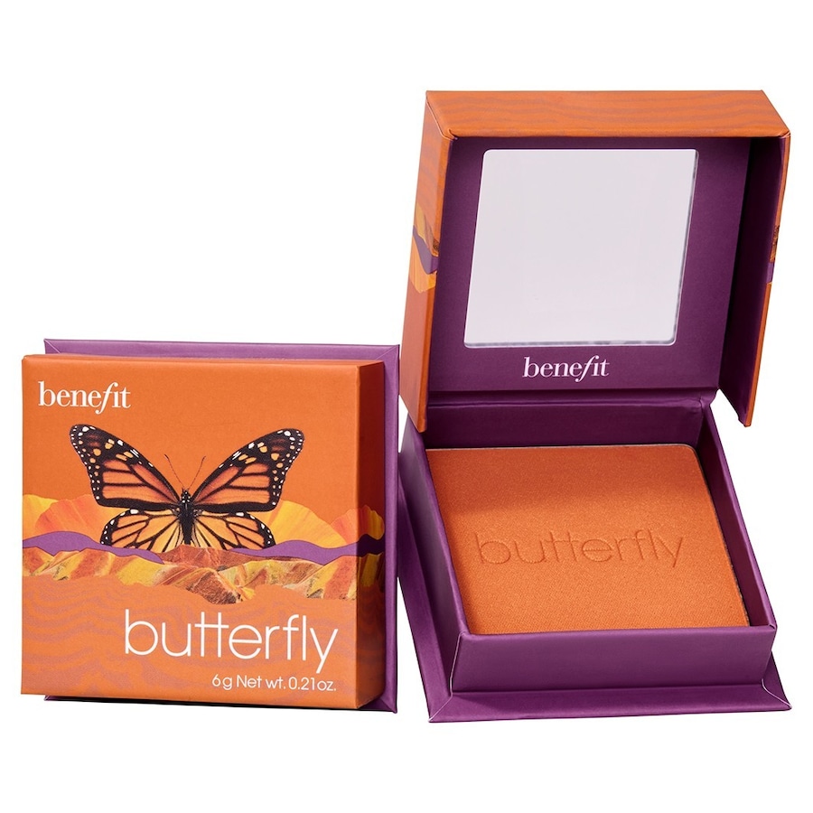 Benefit Bronzer & Blush Collection Benefit Bronzer & Blush Collection Butterfly in Orange mit Goldschimmer rouge 6.0 g von Benefit