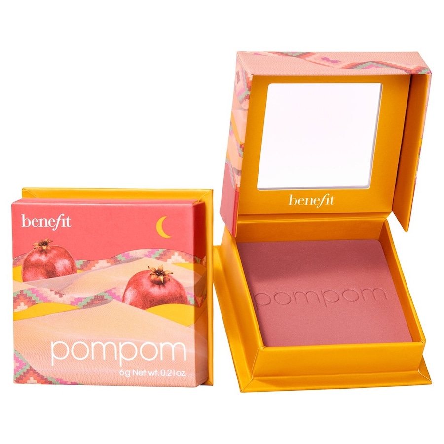 Benefit Bronzer & Blush Collection Benefit Bronzer & Blush Collection PomPom Granatapfel-rosefarbenes rouge 6.0 g von Benefit