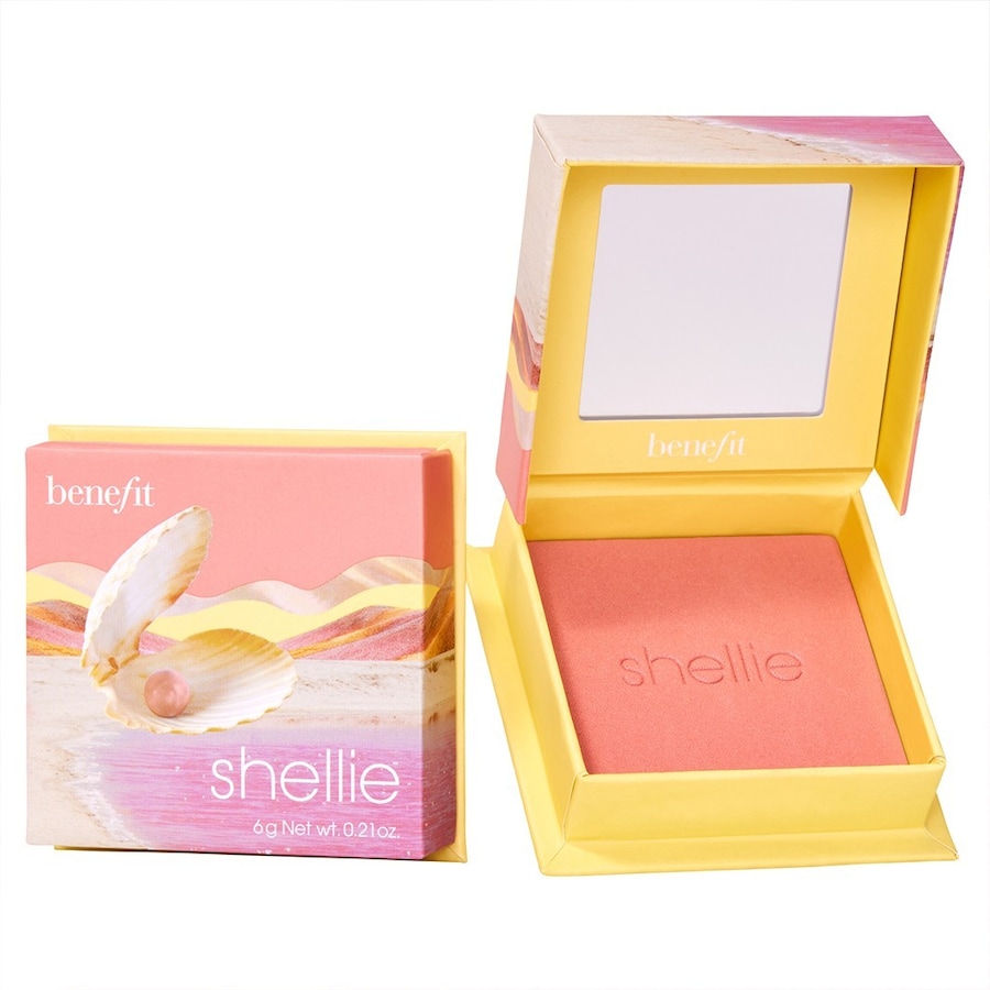 Benefit Bronzer & Blush Collection Benefit Bronzer & Blush Collection Shellie in softem Rosa mit Perlmuttschimmer rouge 6.0 g Benefit Bronzer & Blush Collection Benefit Bronzer & Blush Collection Shellie in softem Rosa mit Perlmuttschimmer rouge 6.0 g von Benefit