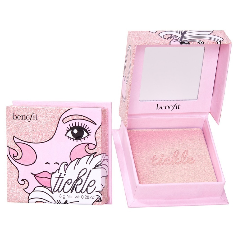 Benefit Bronzer & Blush Collection Benefit Bronzer & Blush Collection Tickle in zartem Rosa mit Goldschimmer highlighter 6.0 g Benefit Bronzer & Blush Collection Benefit Bronzer & Blush Collection Tickle in zartem Rosa mit Goldschimmer highlighter 6.0 g von Benefit
