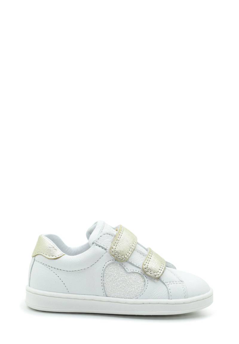 Benjie Montreux velcro  Jeune enfant Blanc or Paillettes blanc-24 24 von Benjie