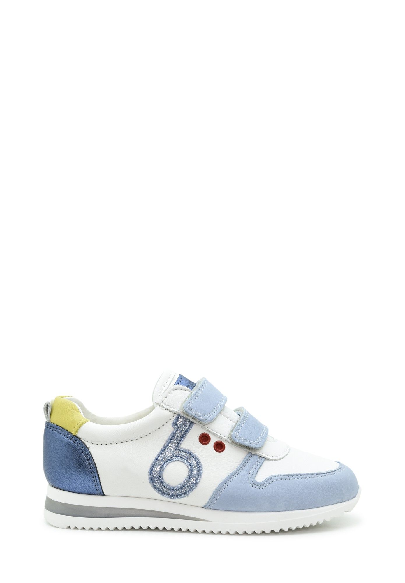 Benjie Ness logo velcro  Enfant Blanc Bleu-30 30 von Benjie