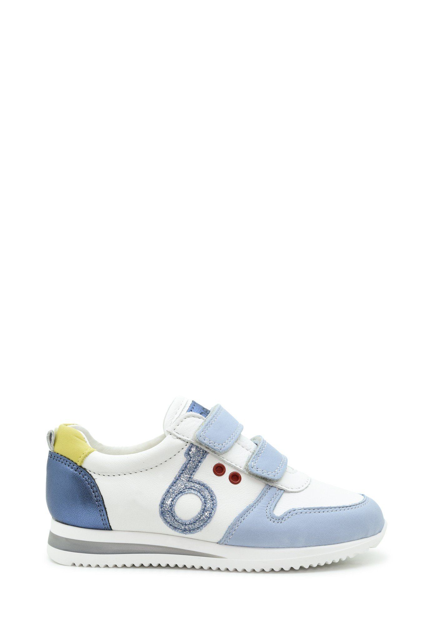 Benjie Ness logo velcro  Enfant Blanc Bleu-34 34 von Benjie