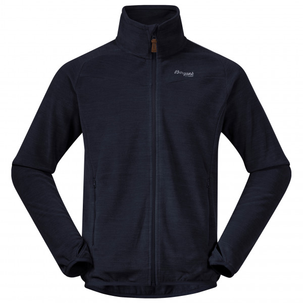Bergans - Hareid Fleece Jacket Nohood - Fleecejacke Gr XL blau von Bergans
