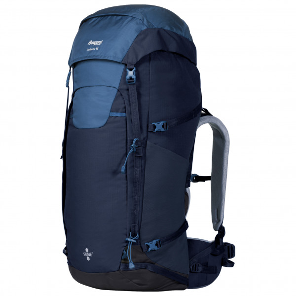 Bergans - Trollhetta 95 - Trekkingrucksack Gr 95 l blau von Bergans