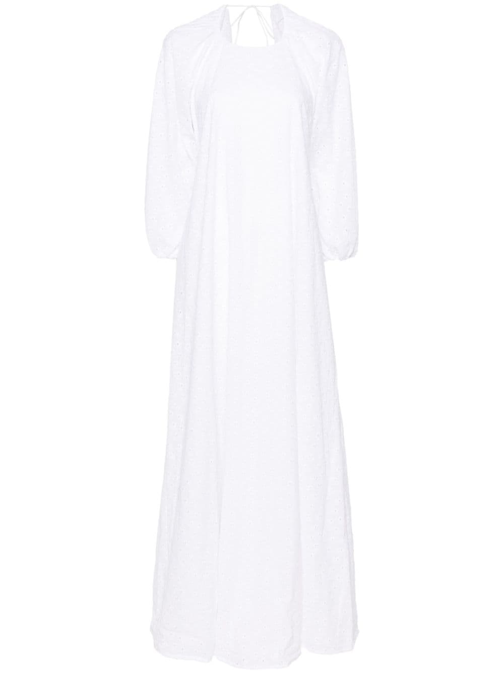 Bernadette Fran broderie anglaise maxi dress - White von Bernadette