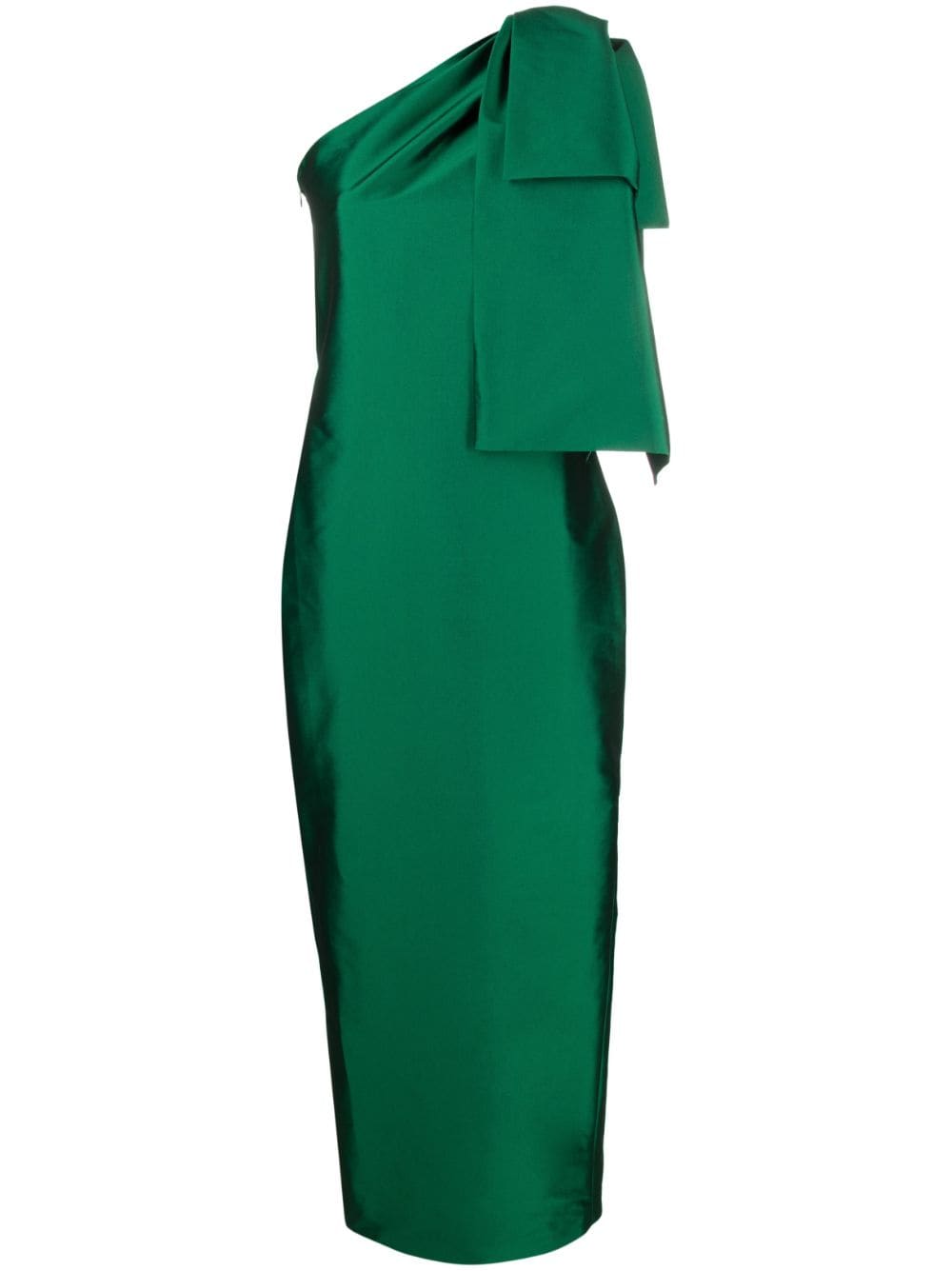 Bernadette Josselin bow-embellished midi dress - Green von Bernadette