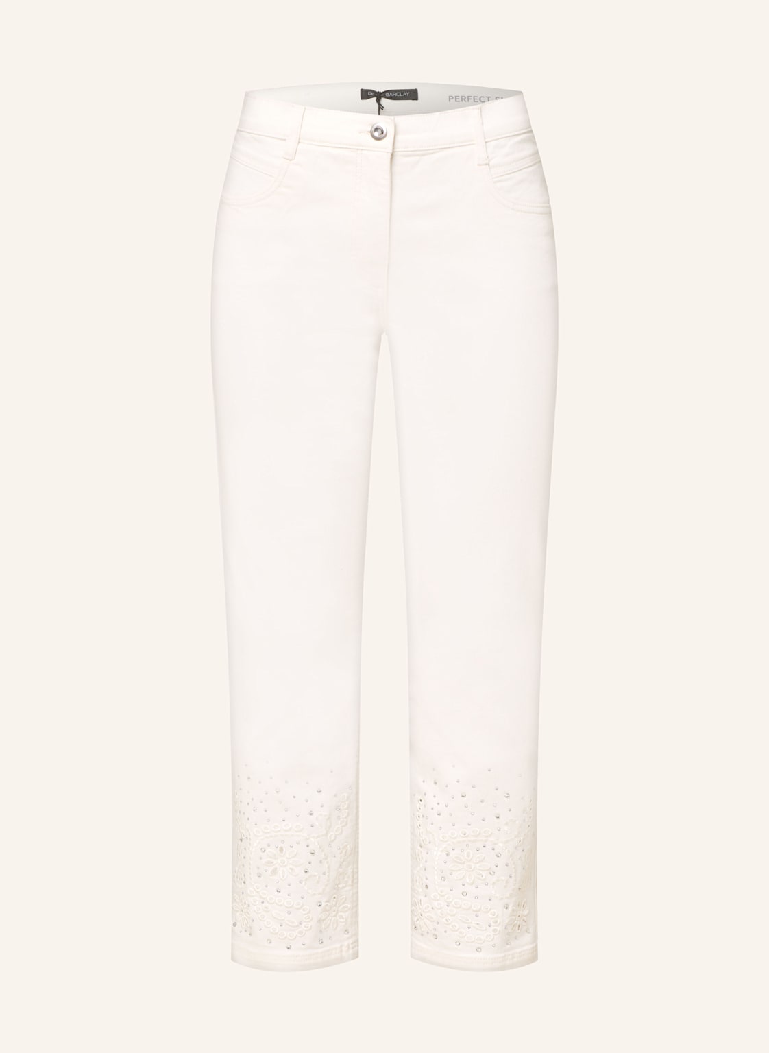 Betty Barclay 7/8-Jeans Mit Schmucksteinen weiss Betty Barclay 7/8-Jeans Mit Schmucksteinen weiss von Betty Barclay