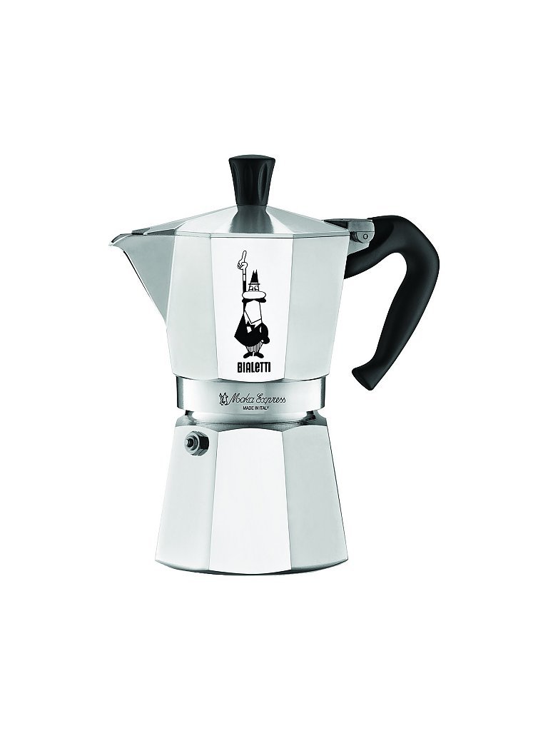 BIALETTI Espressokocher Moka 12 Tassen silber BIALETTI Espressokocher Moka 12 Tassen silber von Bialetti