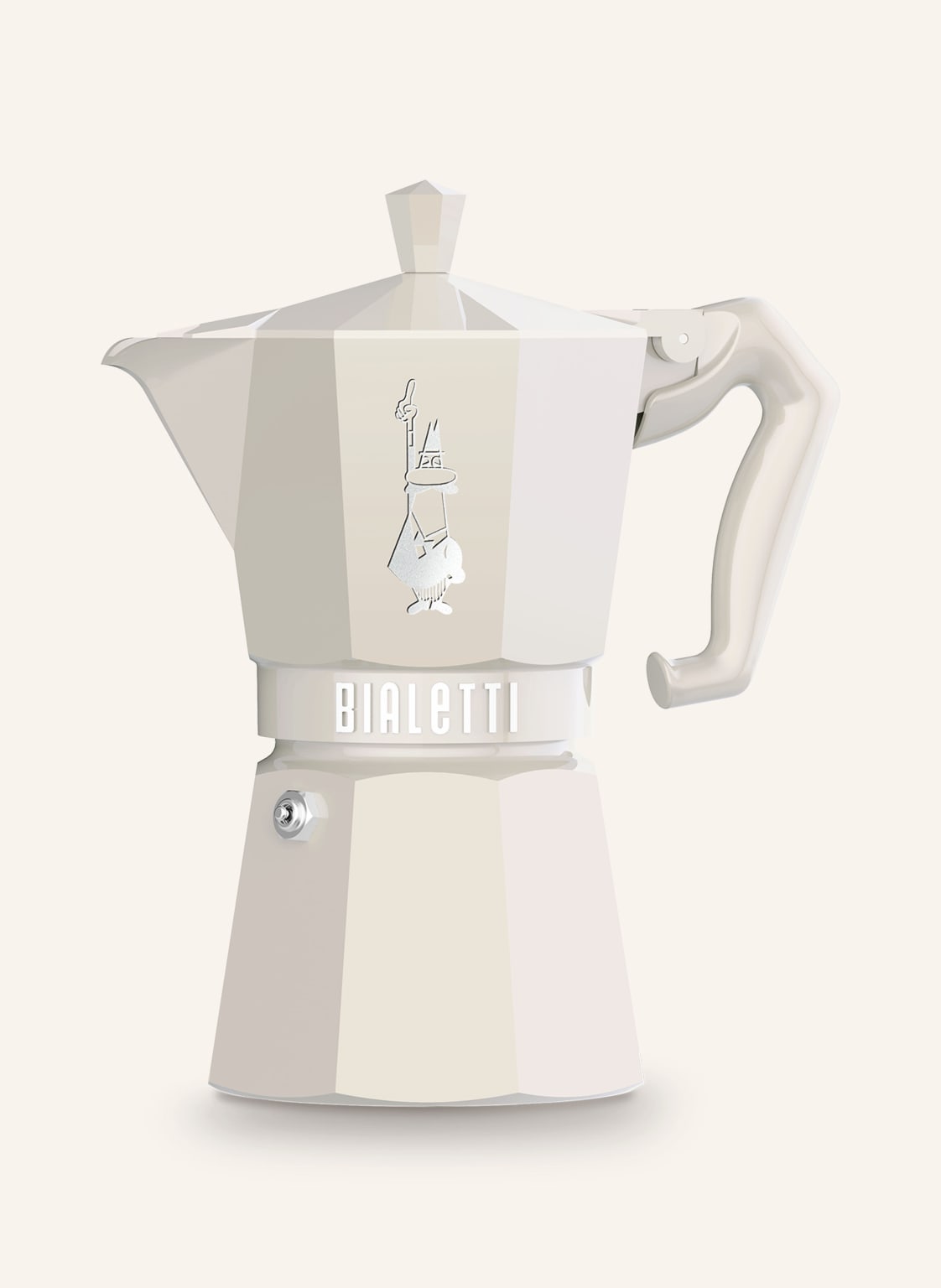 Bialetti Espressokocher Moka Exclusive beige Bialetti Espressokocher Moka Exclusive beige von Bialetti
