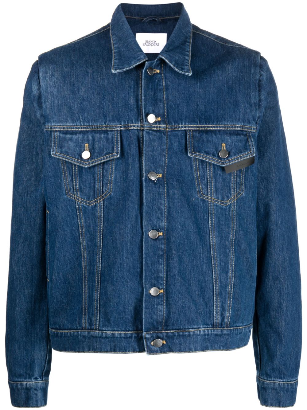 Bianca Saunders Lexxus denim jacket - Blue von Bianca Saunders