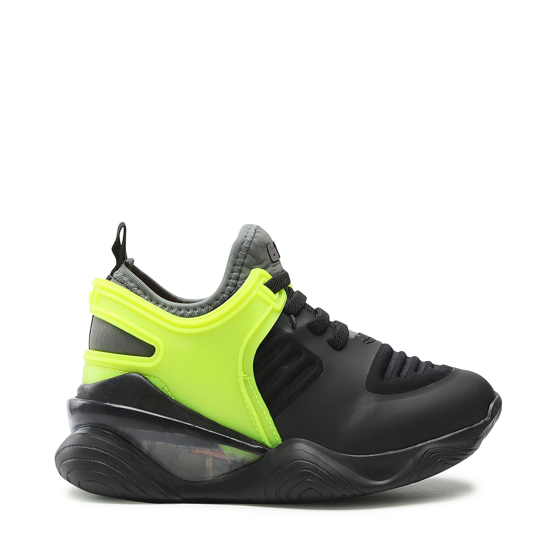 Sneakers Bibi Light Flow 1160023 Graphite/Black/Yellow Fluor von Bibi