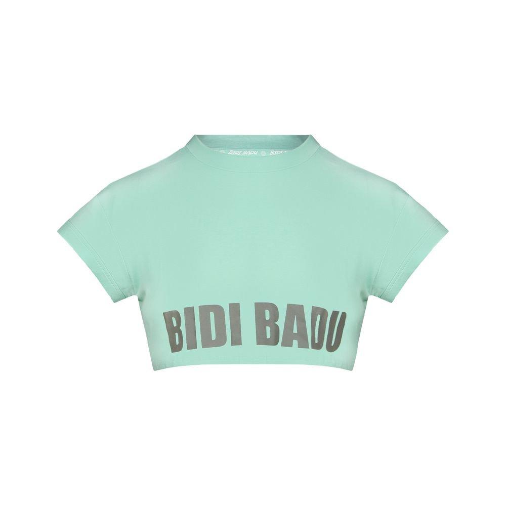 Abdominis Crop Move T-shirt - Mint Unisex  M von Bidi Badu