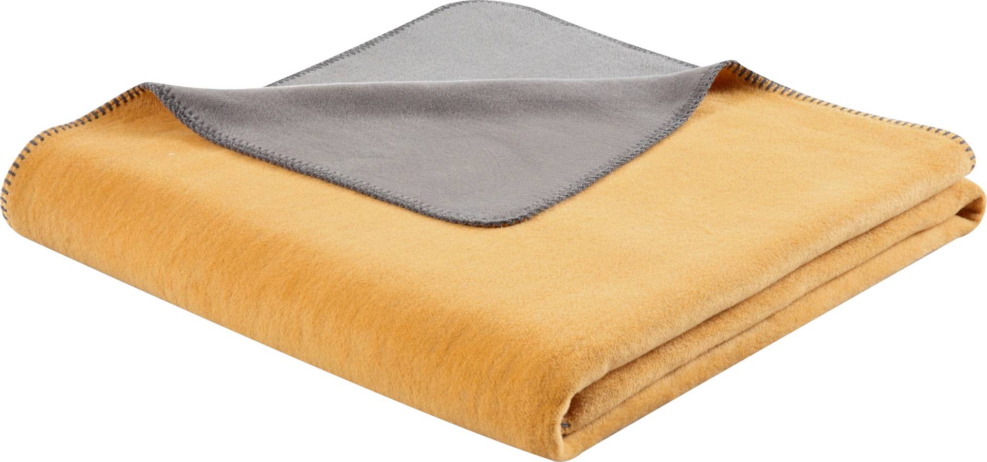 Biederlack Wohndecke »Duo«, mit unifarbener Wendeoptik, Kuscheldecke Biederlack Wohndecke »Duo«, mit unifarbener Wendeoptik, Kuscheldecke von Biederlack