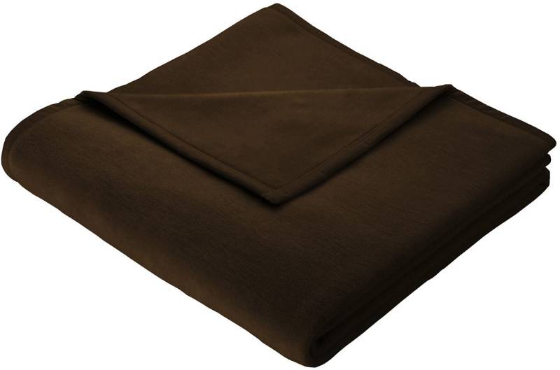 Biederlack Wohndecke »Orion Cotton«, mit Veloursband-Einfassung, Kuscheldecke von Biederlack