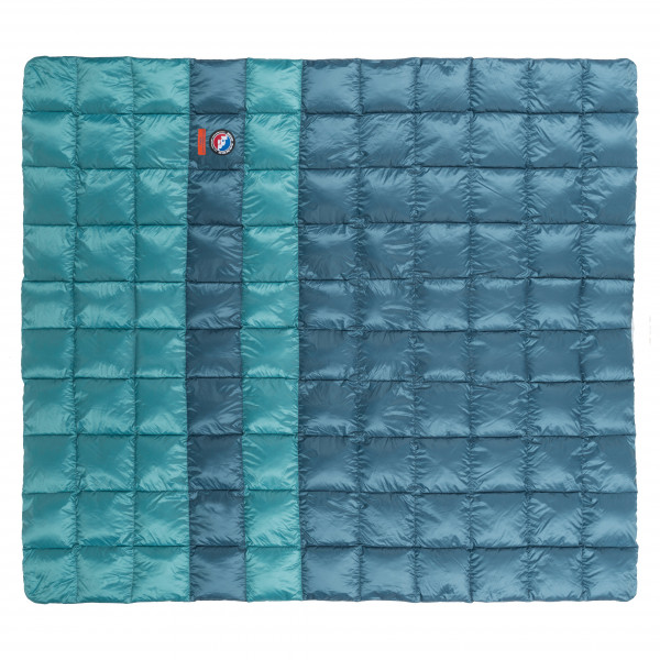 Big Agnes - Camp Robber Down Blanket - Daunenschlafsack Gr One Size türkis/blau von Big Agnes