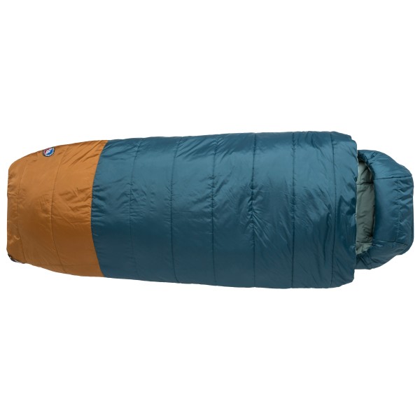Big Agnes - Echo Park 0 - Kunstfaserschlafsack Gr Wide Long - 198 cm tapestry /braun von Big Agnes
