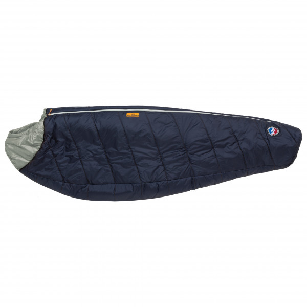 Big Agnes - Sidewinder Camp 35 Fireline Eco - Kunstfaserschlafsack Gr Long - bis Körpergröße 198 cm;Regular - bis Körpergröße 183 cm indigo / gray von Big Agnes