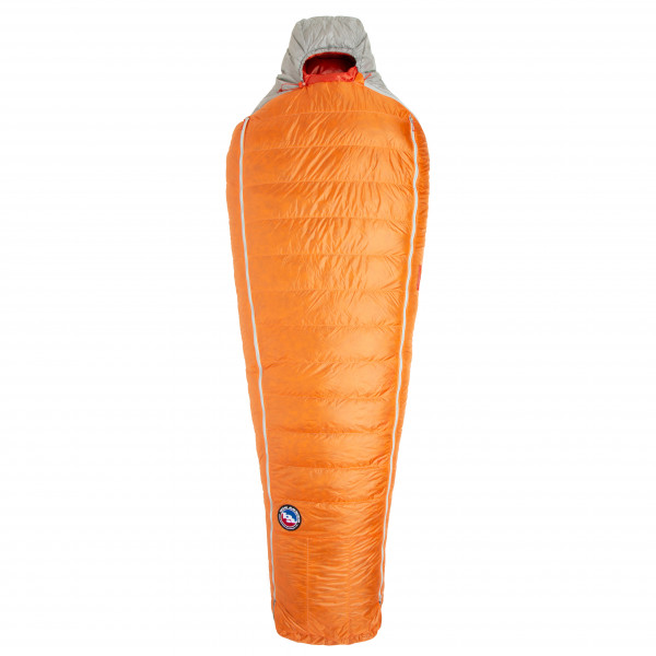 Big Agnes - Torchlight UL 30 - Daunenschlafsack Gr Long - bis Körpergröße 198 cm orange/ gray von Big Agnes