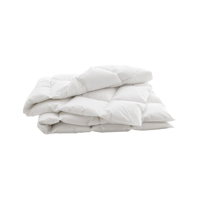 Billerbeck Daunen Kassettenduvet Swiss Dream Cosy, weiss, 240x240 cm von Billerbeck