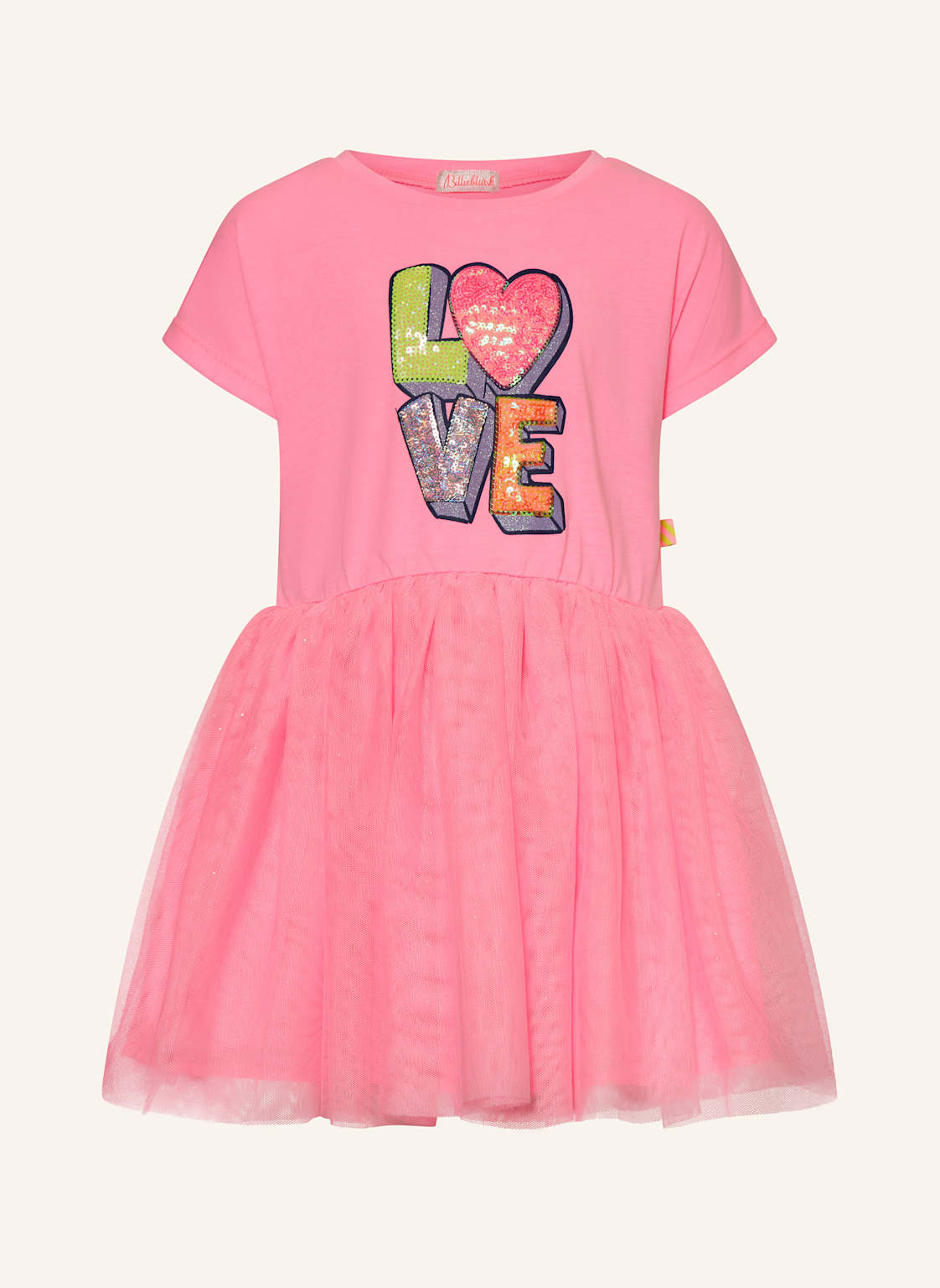 Billieblush Kleid Mit Pailletten Und Schmucksteinen rosa Billieblush Kleid Mit Pailletten Und Schmucksteinen rosa von Billieblush