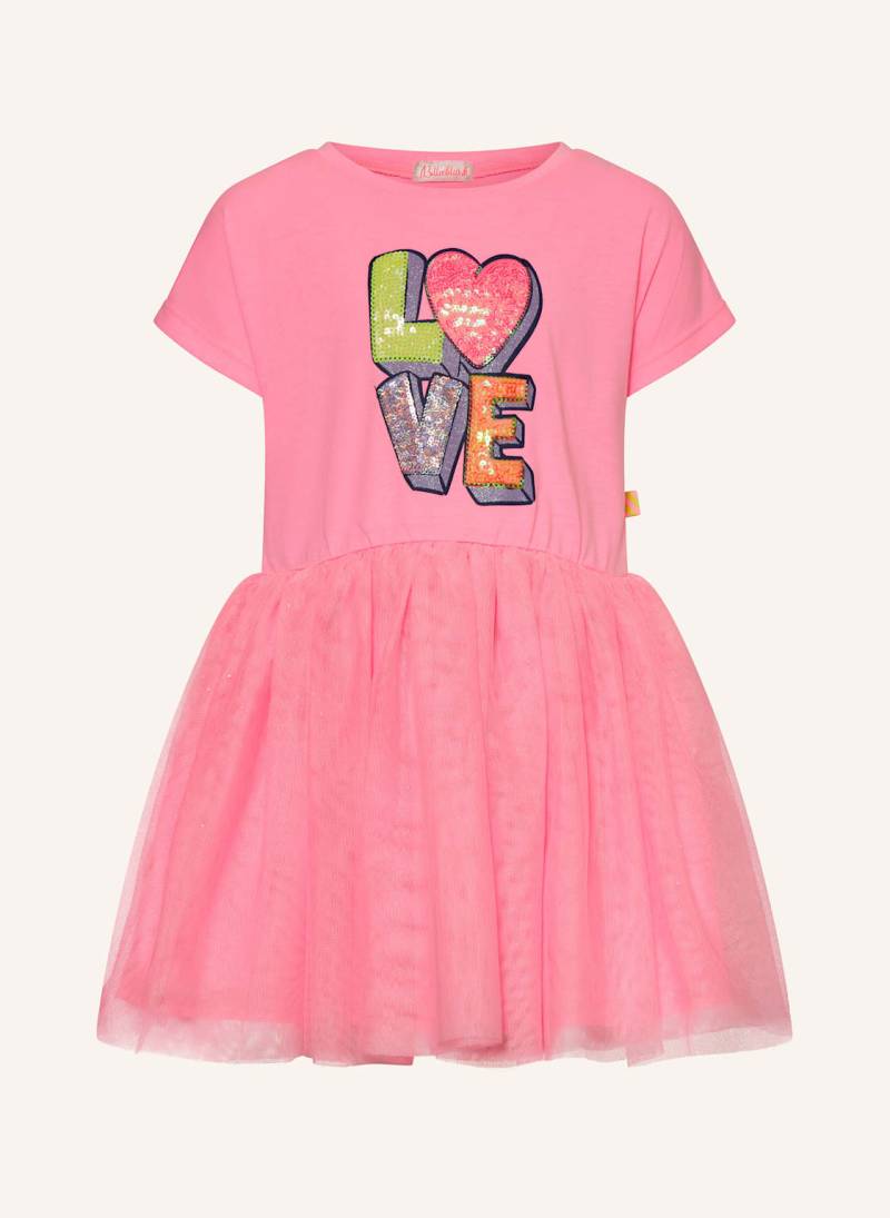Billieblush Kleid Mit Pailletten Und Schmucksteinen rosa von Billieblush