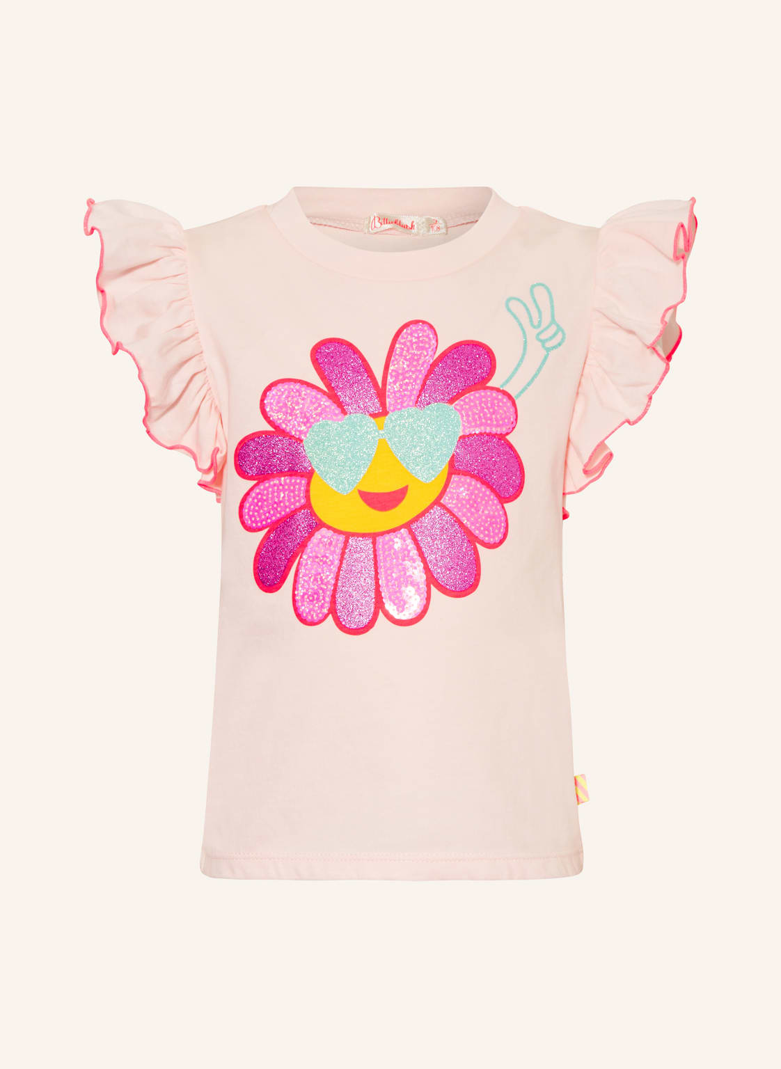 Billieblush T-Shirt Mit Rüschen rosa von Billieblush