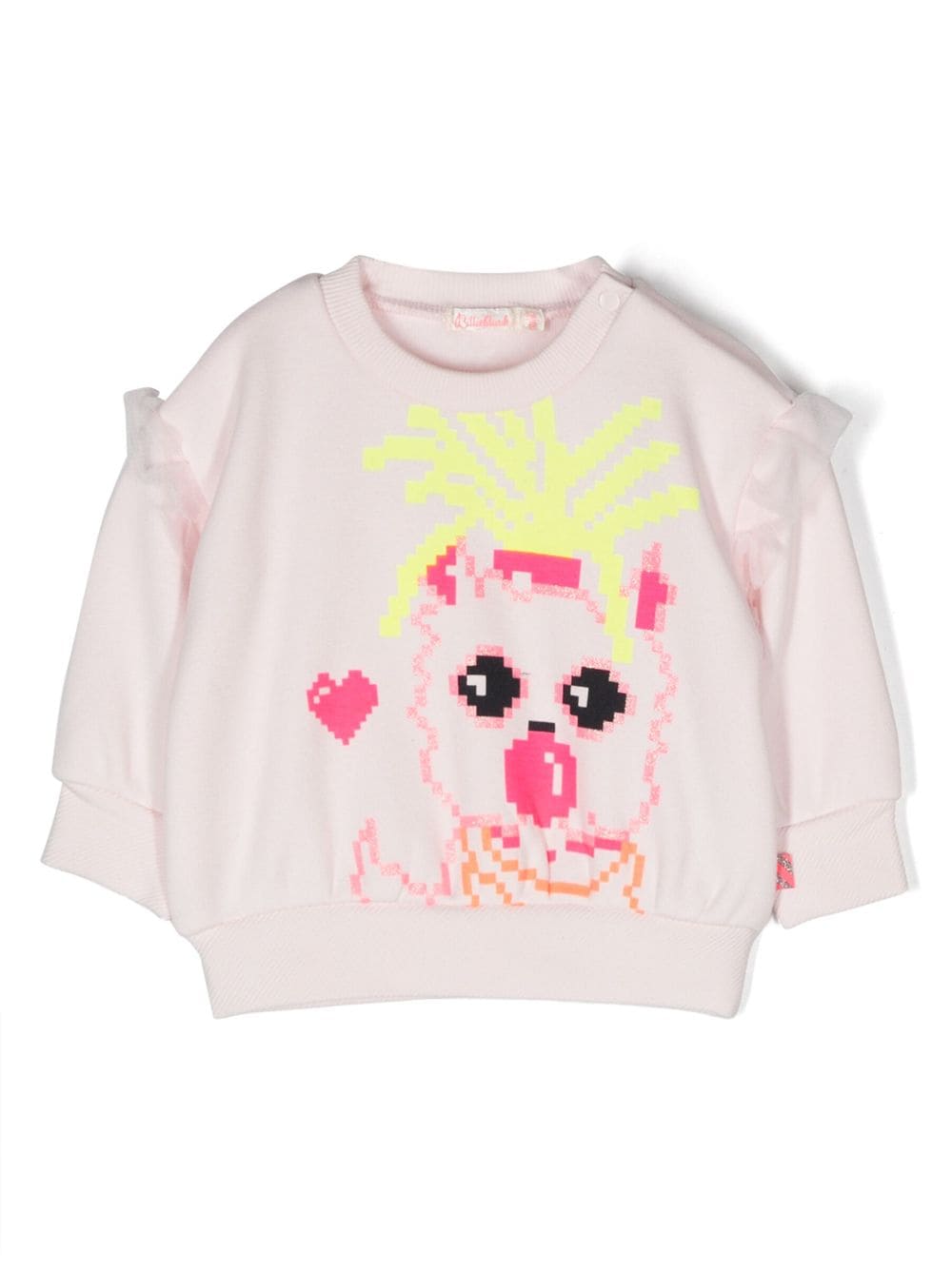 Billieblush graphic-print sweatshirt - Pink von Billieblush