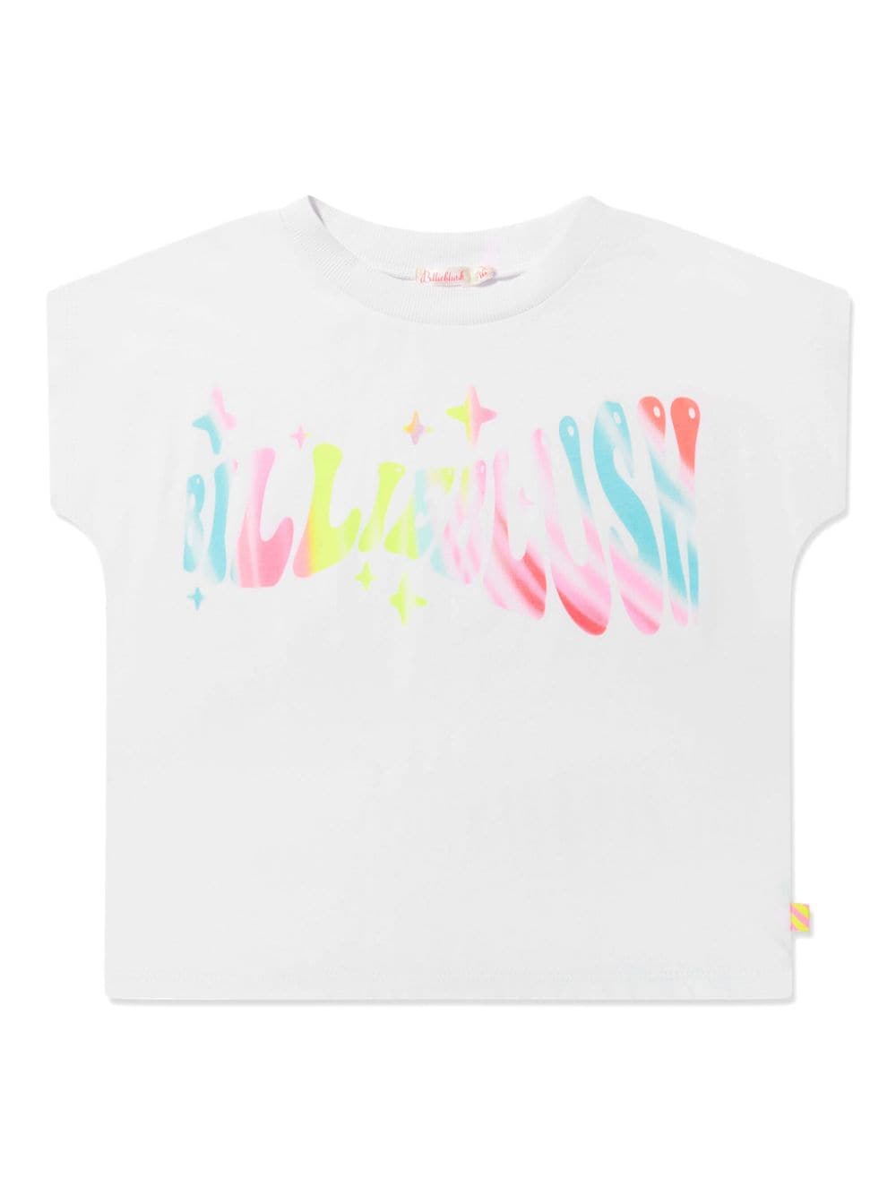 Billieblush logo-print cotton T-shirt - White von Billieblush