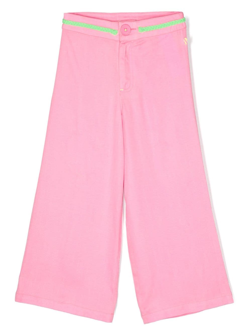 Billieblush logo-stamp trousers - Pink von Billieblush
