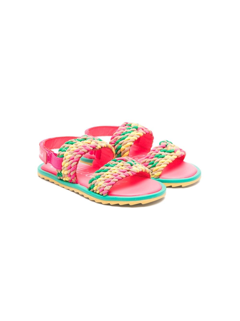 Billieblush open-toe flat sandals - Pink von Billieblush