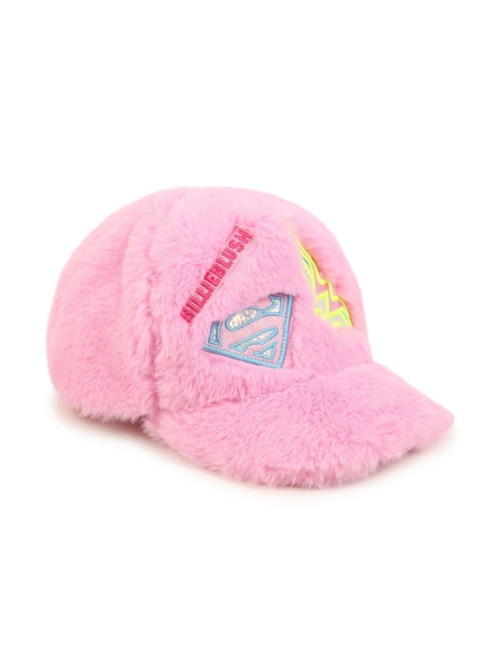 Billieblush patch-detail baseball cap - Pink von Billieblush