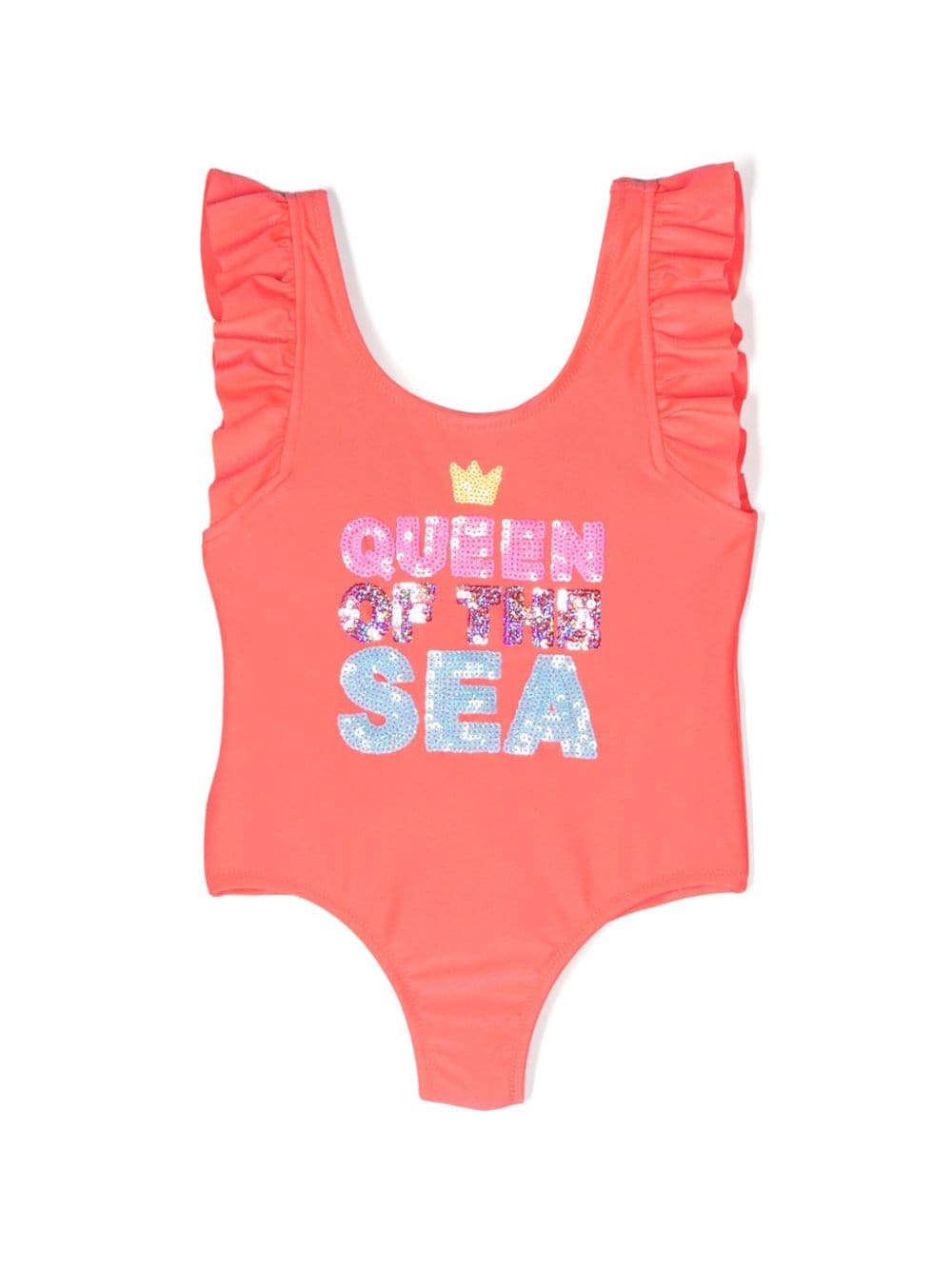 Billieblush sequin-embellished swimsuit - Pink von Billieblush