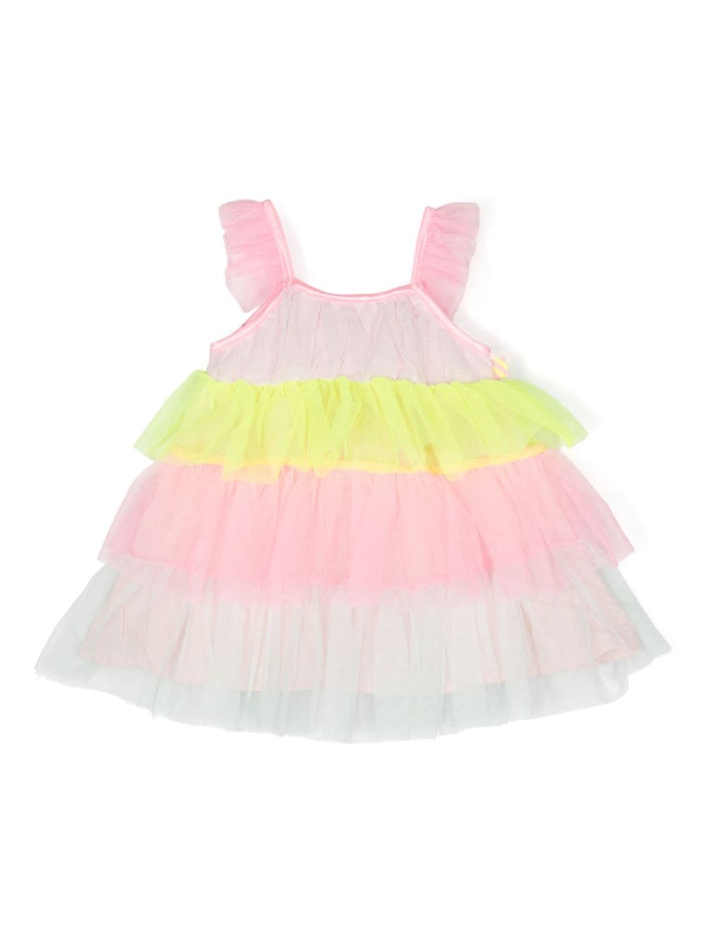 Billieblush tiered tulle sleeveless dress - Pink von Billieblush