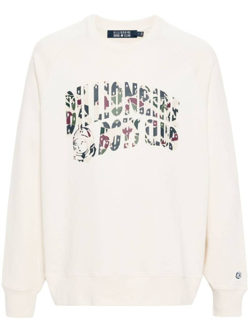 Billionaire Boys Club Duck logo-print cotton sweatshirt - Neutrals von Billionaire Boys Club